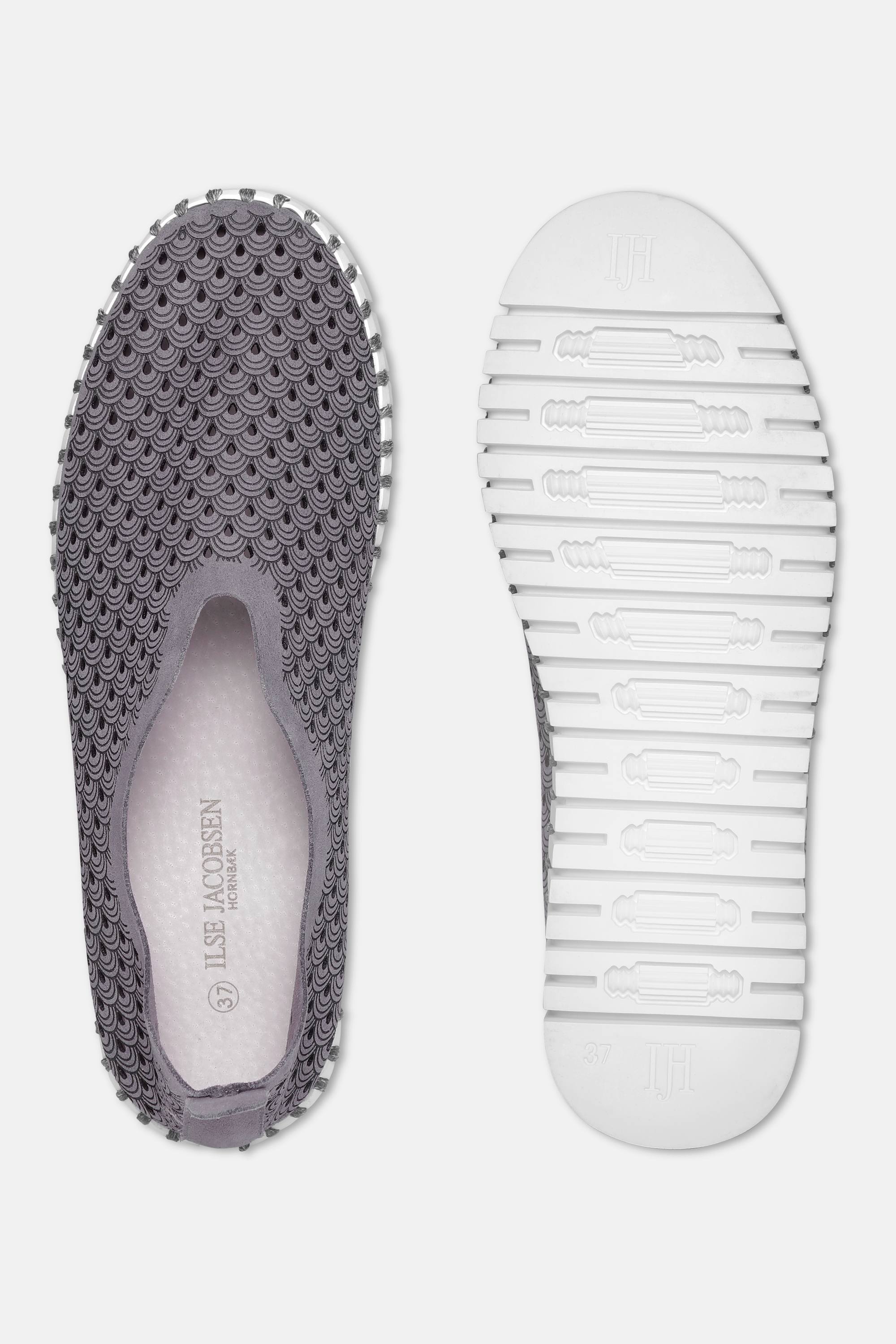 Platform Tulip Sko - Smoked Pearl
